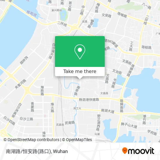 南湖路/恒安路(路口) map