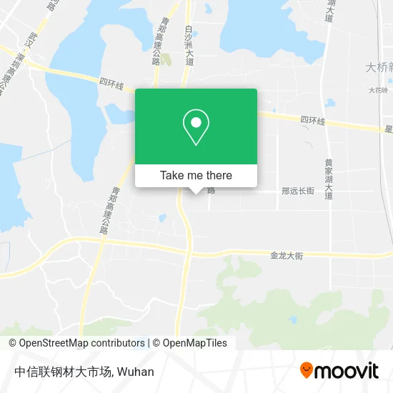 中信联钢材大市场 map