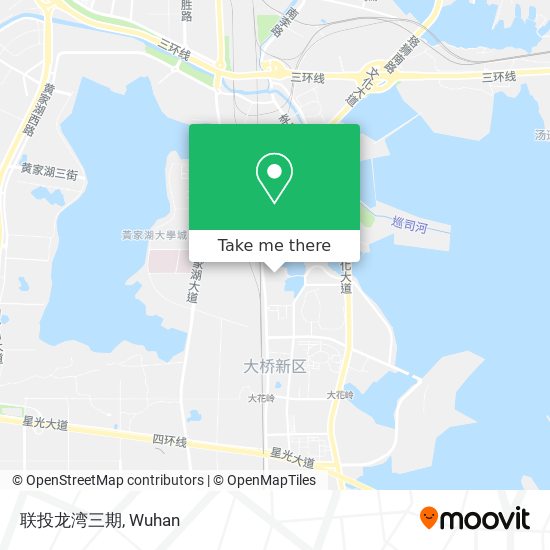 联投龙湾三期 map