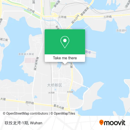 联投龙湾-1期 map