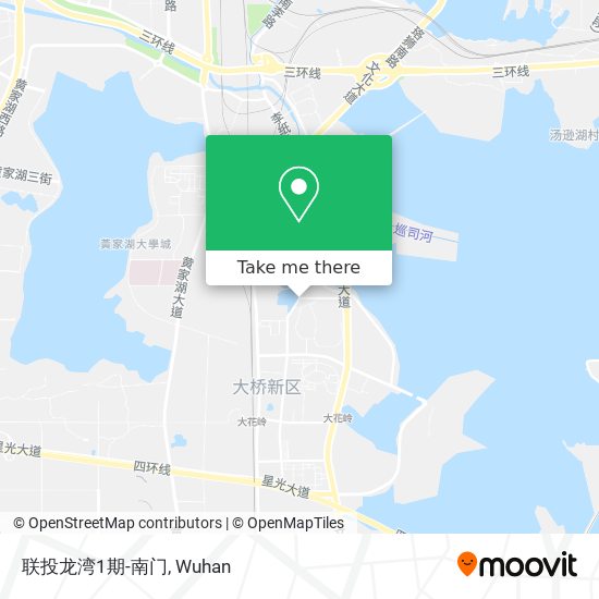 联投龙湾1期-南门 map
