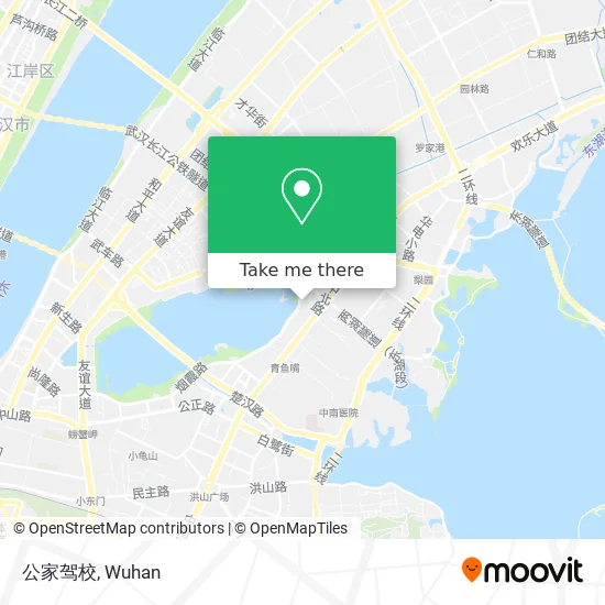 公家驾校 map