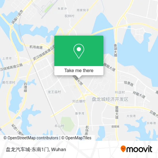 盘龙汽车城-东南1门 map