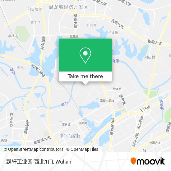 飘轩工业园-西北1门 map