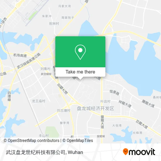 武汉盘龙世纪科技有限公司 map