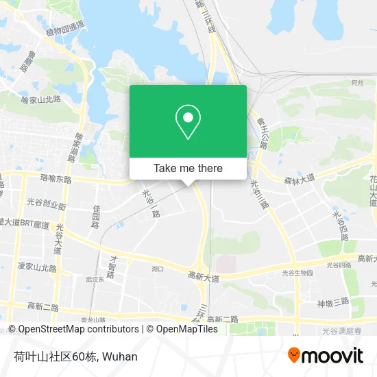 荷叶山社区60栋 map