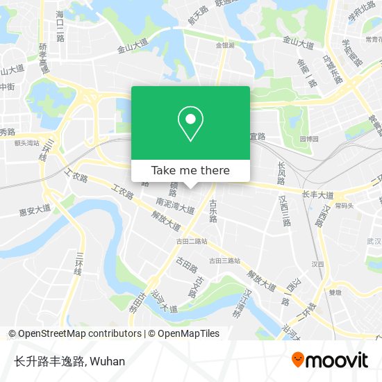长升路丰逸路 map