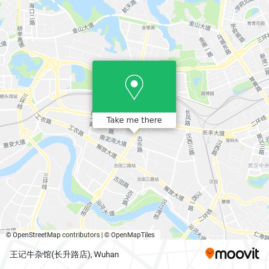 王记牛杂馆(长升路店) map
