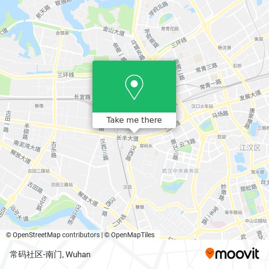 常码社区-南门 map