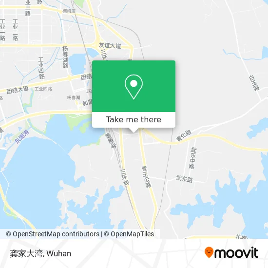 龚家大湾 map