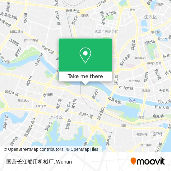 国营长江船用机械厂 map