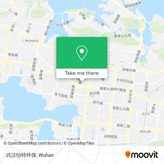 武汉怡特环保 map