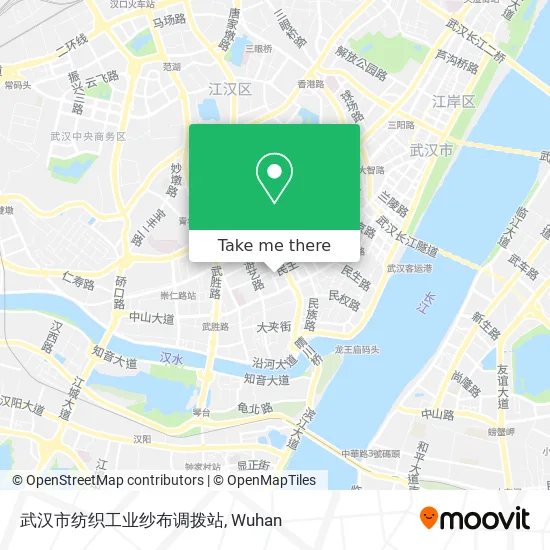 武汉市纺织工业纱布调拨站 map