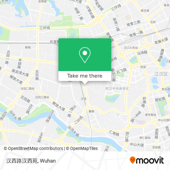 汉西路汉西苑 map