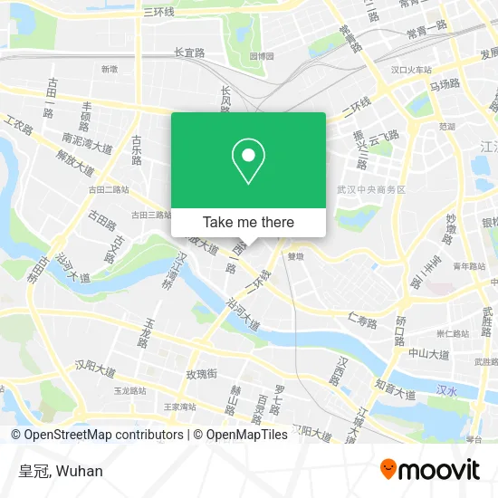 皇冠 map