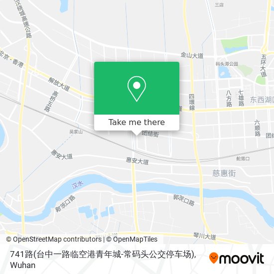 741路(台中一路临空港青年城-常码头公交停车场) map
