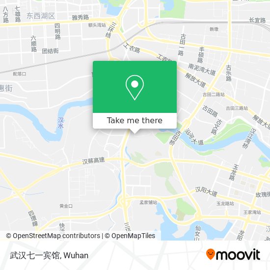 武汉七一宾馆 map