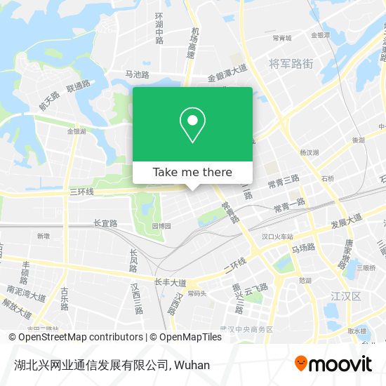 湖北兴网业通信发展有限公司 map