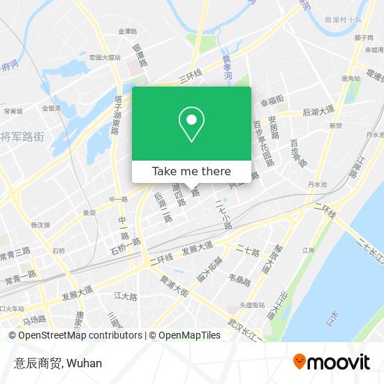 意辰商贸 map