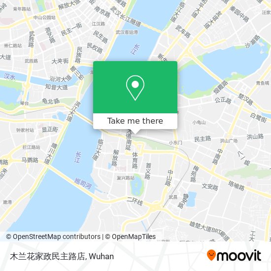 木兰花家政民主路店 map