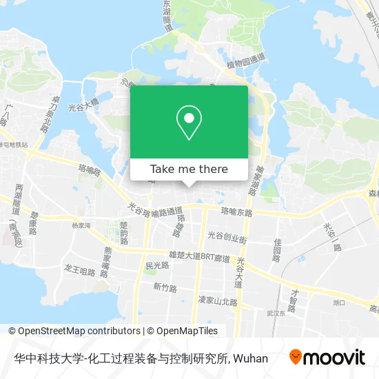 华中科技大学-化工过程装备与控制研究所 map