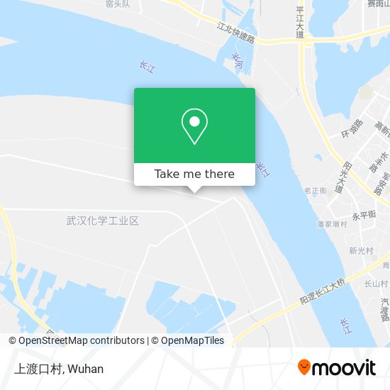 上渡口村 map