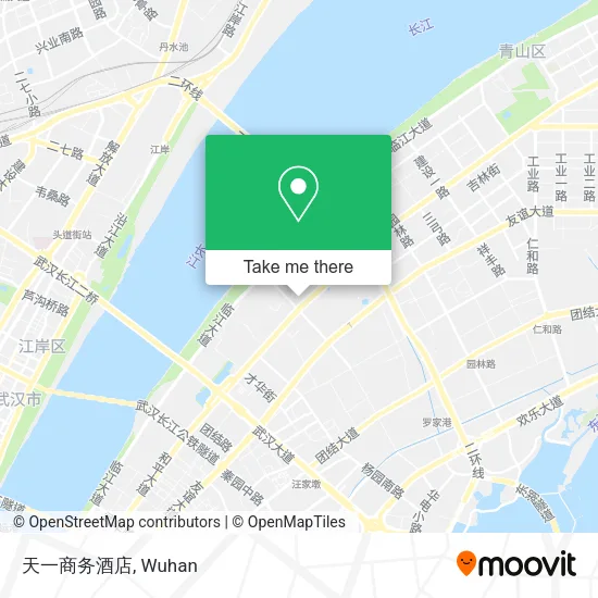 天一商务酒店 map