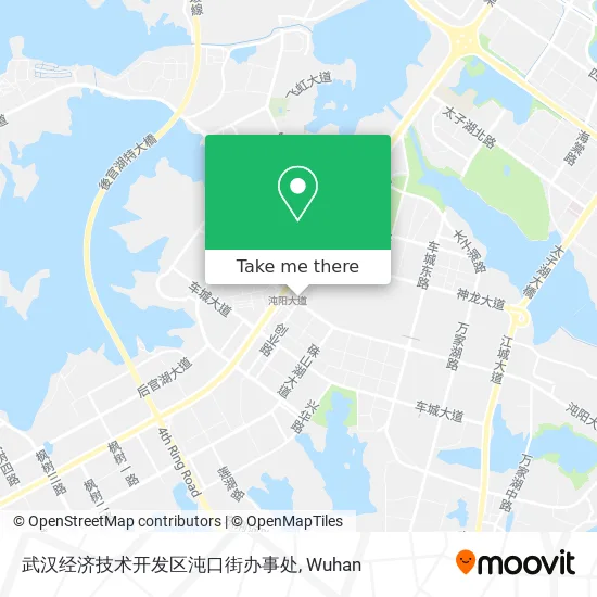 武汉经济技术开发区沌口街办事处 map