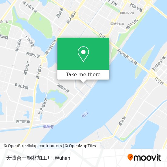 天诚合一钢材加工厂 map