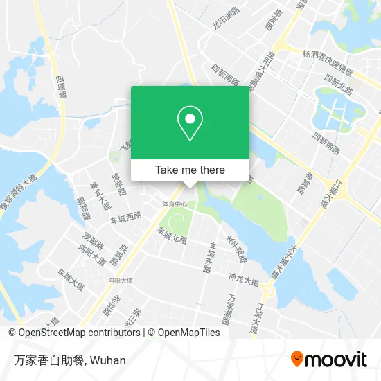 万家香自助餐 map