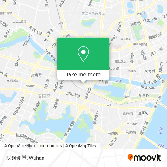 汉钢食堂 map