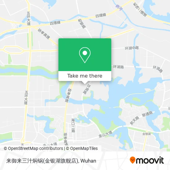 来御来三汁焖锅(金银湖旗舰店) map