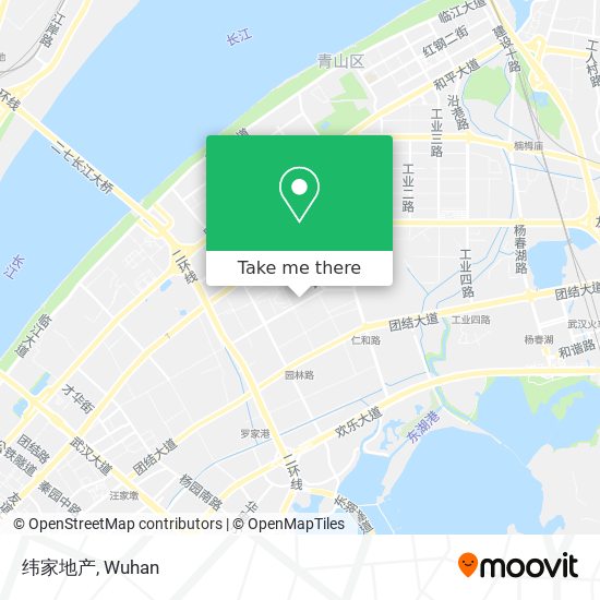 纬家地产 map