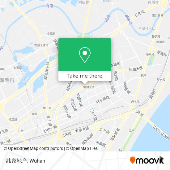 纬家地产 map