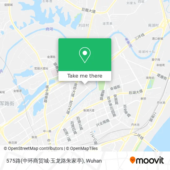 575路(中环商贸城-玉龙路朱家亭) map