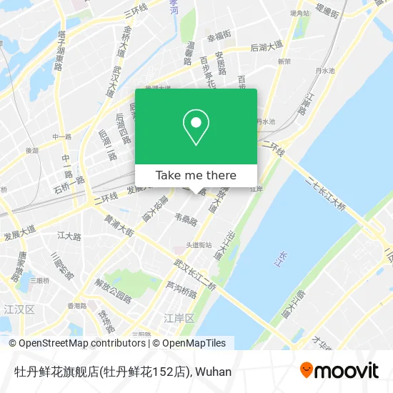 牡丹鲜花旗舰店(牡丹鲜花152店) map