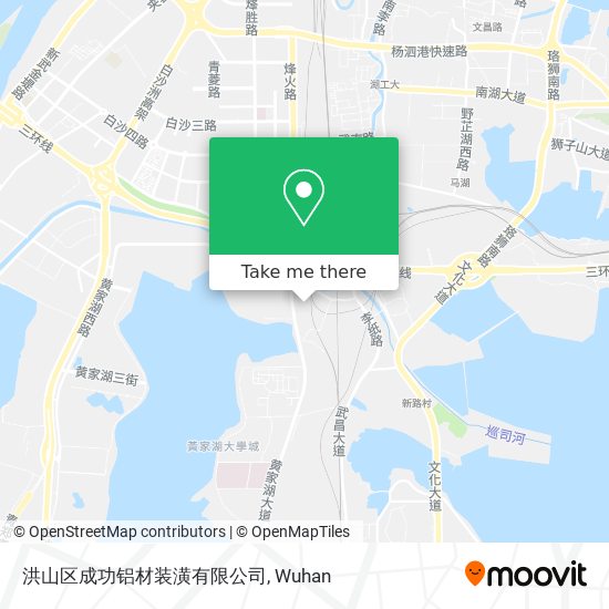 洪山区成功铝材装潢有限公司 map