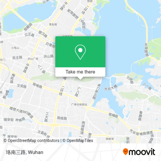 珞南三路 map