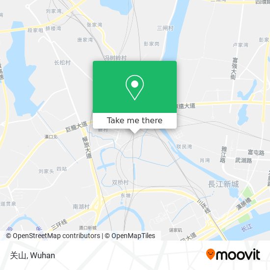 关山 map