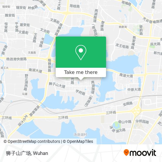 狮子山广场 map