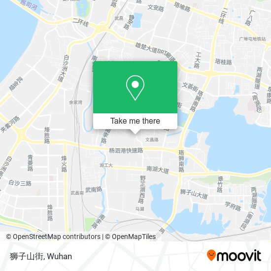 狮子山街 map