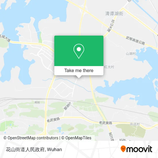 花山街道人民政府 map