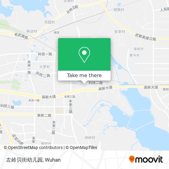 左岭贝街幼儿园 map