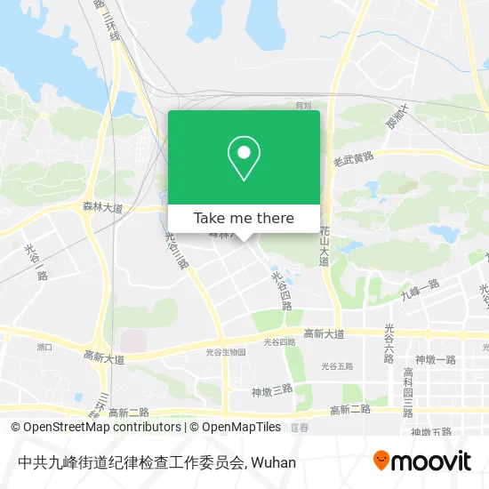中共九峰街道纪律检查工作委员会 map