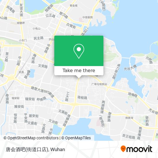 唐会酒吧(街道口店) map