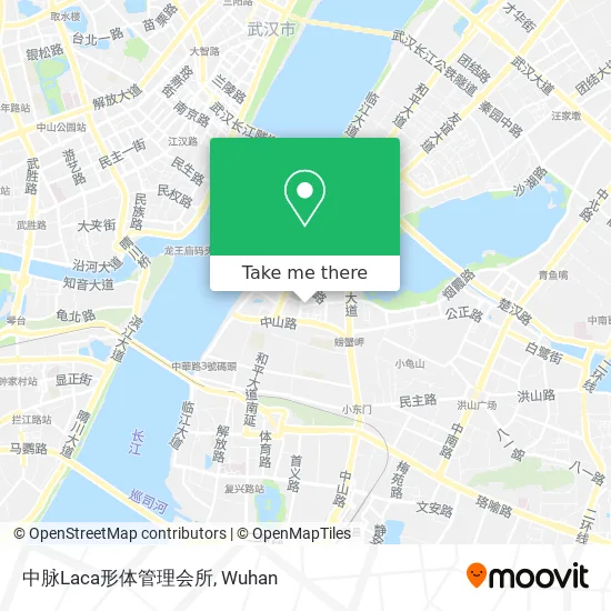 中脉Laca形体管理会所 map