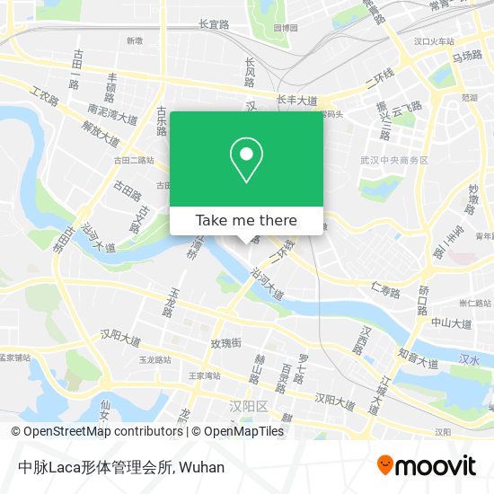 中脉Laca形体管理会所 map