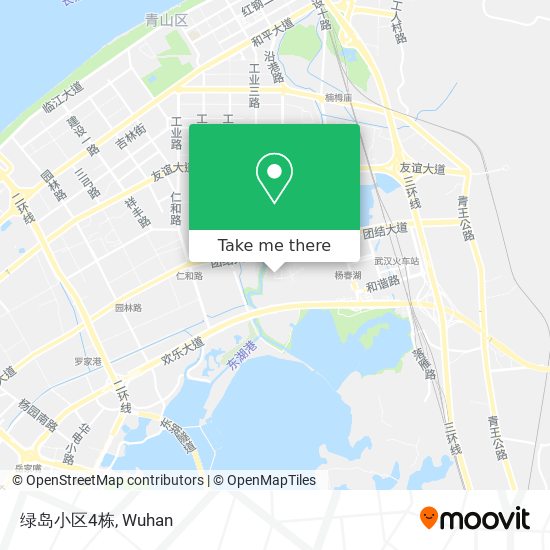 绿岛小区4栋 map