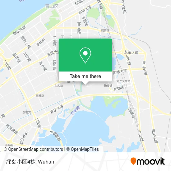 绿岛小区4栋 map