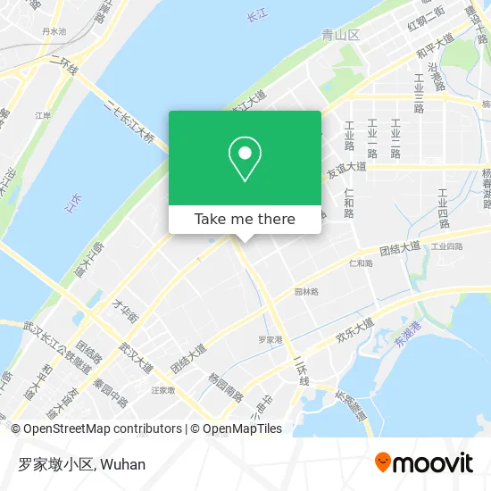 罗家墩小区 map